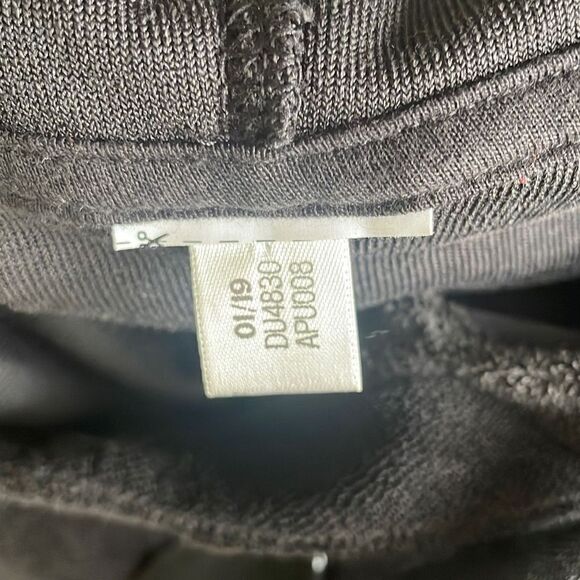 Reebok Terry Cloth Dolman Cropped Sleeve Hoodie - Picture 11 of 11